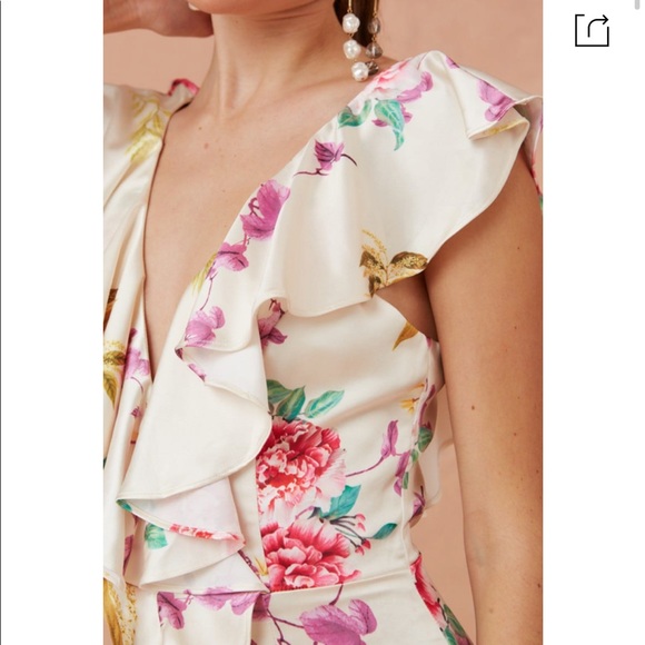 💖STUN KEEPSAKE SATIN LOVE ARROWS DRESS - Picture 3 of 15